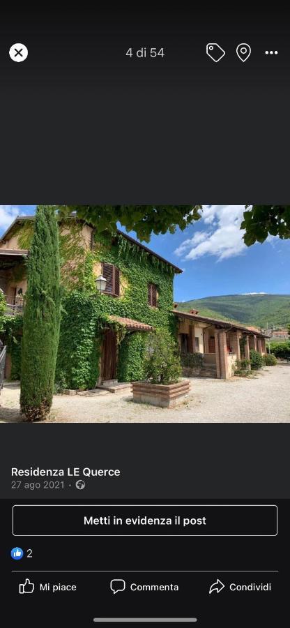 Residenza Le Querce Bilocale Villa Fossato di Vico Екстериор снимка